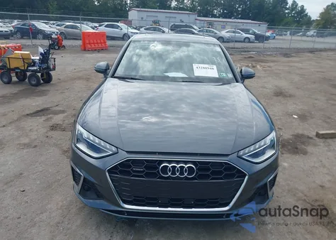 2023 Audi A4 Premium Plus 45 Tfsi S Line Quattro S Tronic из США, поврежденный, VIN WAUEAAF40PN015109